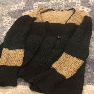 Free People Stripped Cardigan